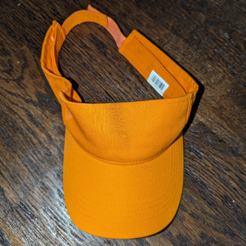 Orange visor